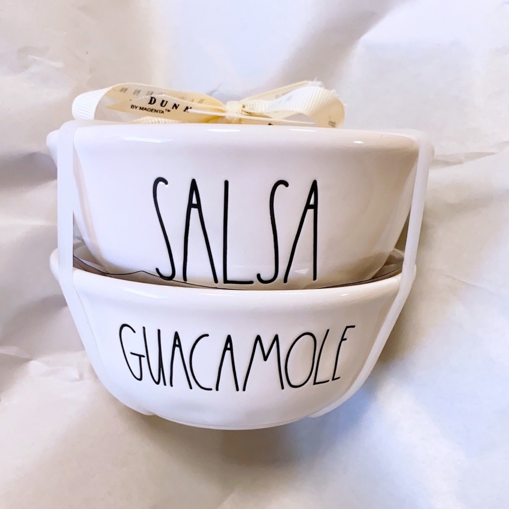 Rae Dunn Salsa and Guacamole bowls